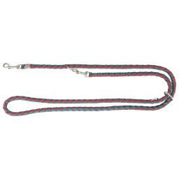 Correa extensible Trixie Cavo, sangría/petróleo - Talla: L-XL: 200 x 1,2 cm (L x Diám)