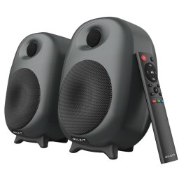 Nilait Acustiq Altavoces Bluetooth 60W RMS HDMI ARC, Óptico, USB, RCA y Bluetooth Negros
