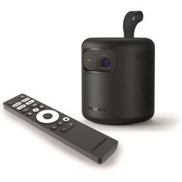 Proyector Thomson 1080p 350 Lúmenes DLP Vega PG35B Google TV Batería Bluetooth HDR10 Dolby Audio Negro