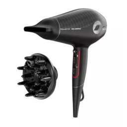 Secador de pelo Rowenta CV613LBG 1800 W 6 velocidades 6 temperaturas Negro Difusor Ionico Turbo