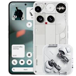 Nothing Phone (3) 6.67" AMOLED 16GB/512GB BT 6.0 WiFi 7 65W + Ear Auriculares Bluetooth Blancos