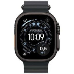 Apple Watch Ultra 3 2025 GPS + cellular 49mm titanio negro ocean band negro