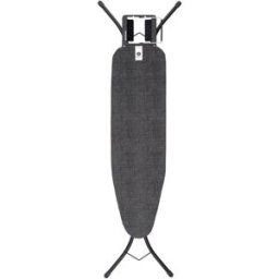 Brabantia Tabla de planchar 110 x 30 cm Denim Black . Negro