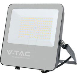 V-TAC VT-9895-5 - Proyector LED, 100 W, 18500 lm, 6500 K, cable de 1 M, negro