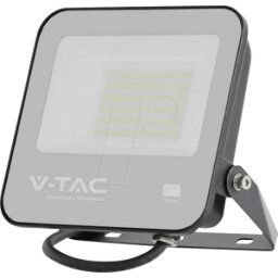 V-TAC VT-23217 - Proyector LED, 50 W, 6750 lm, 6500 K, chip SAMSUNG, negro