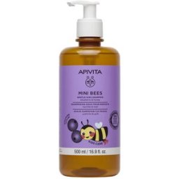 Apivita Mini Bees Champú suave para niños Sin sulfatos, sin siliconas 500 ml