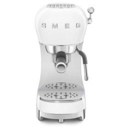 Cafetera Manual Smeg ECF02WHEU 1,1 L 15 bar Blanco Preparación Espresso Cappuccino