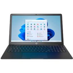 PRIXTON Ordenador portátil Netbook Pro PC15PRO Intel Celeron N4020 4GB 128GB Intel UHD Graphics 600. Negro