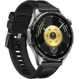 Huawei Watch GT 6 46mm correa caucho negra Smartwatch. Negro