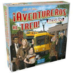 Juego de mesa ¡Aventureros al Tren! Berlín Estrategia 2-4 jugadores Español