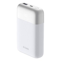 Power Bank D-Link DPP-101 10000 mAh Blanco Carga Rápida USB-C Protecciones Avanzadas