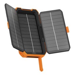 Power Bank Xtorm XR203 10000 mAh Quick Charge 3.0 Solar IP65 Linterna Negro Naranja