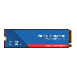 Disco Duro SanDisk 2TB M.2 NVMe 7100 MB/s WD Blue SN5100 Encriptado