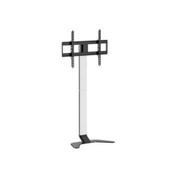 Soporte de suelo Equip 650614 para pantallas 37-86" altura ajustable inclinable plata