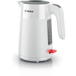 Hervidor Bosch TWK2M161 1,7 L 2400 W Inalambrico Blanco Filtro Antical Seguridad