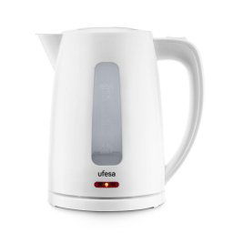 Hervidor Ufesa Eyre 1,7 L 2200 W Blanco Sin cables Indicador Agua Filtro Cal