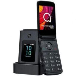 Teléfono móvil TCL One Touch 4043D 4G Dual SIM 3.2" Gris Oscuro Teclas Grandes SOS