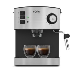 Cafetera Semi-automática Solac Taste Classic M80 Inox 1.6 L 20 bares con vaporizador