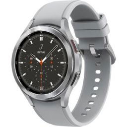 Samsung Galaxy Watch4 Classic Bluetooth 46 mm Plata Smartwatch (Reacondicionado Grado A). Plata
