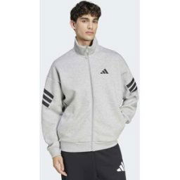 Adidas Sudadera de hombre Future Icons Woven 3 bandas . Gris M