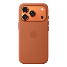 Funda de silicona con MagSafe para iPhone 17 Pro terracota