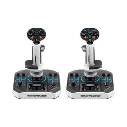 Palanca de vuelo Thrustmaster Sol-R 2 HOSAS Space Sim Duo 88 botones 6 ejes USB Tipo C PC