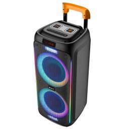 Altavoces Denver Party Speaker inalámbricos 60 W con TWS, Bluetooth y luces LED