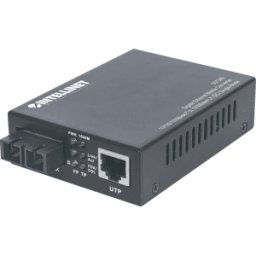 INTELLINET INT 507349 - Conversor de medios, Gigabit Ethernet, SC, modo único