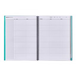 Cuaderno de todas las clases sv additio plan mensual del curso evaluacion continua y programacion semanal 22,5x31cm
