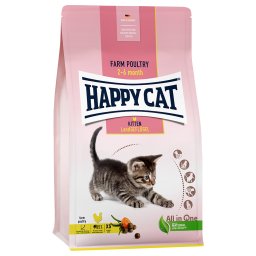 Happy Cat Young Kitten Ave de corral - 2 x 4 kg