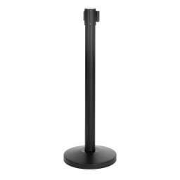 Poste de cinta negro