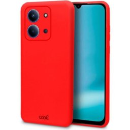 Carcasa silicona flexible roja para Xiaomi Redmi 15C / 15C 5G / POCO C85 con protección cámara