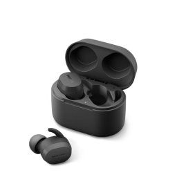 Auriculares Philips TAT3216BK/00 inalámbricos Bluetooth para llamadas y música, resistentes al agua IPX5, con carga rápida, negros
