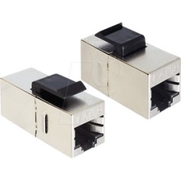 DELOCK 86204 - Conector hembra Keystone RJ45 > conector hembra RJ45 Cat.5e