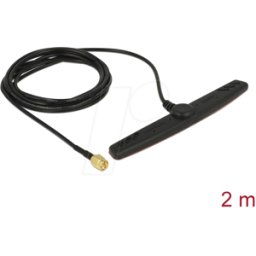 DELOCK 89494 - Antena GSM, UMTS, LTE, conector SMA, omnidireccional