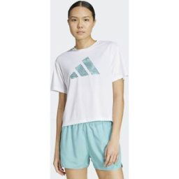 Adidas Camiseta de mujer Adi365 Running Essentials Brand Love . Blanco S