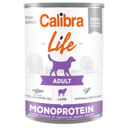 Calibra Dog Life Adult 6 x 400 g - Cordero