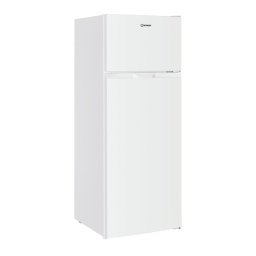Frigorífico Indesit Doble puerta 143cm 206L E Blanco Puerta reversible LED