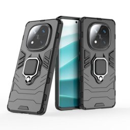 Funda Smartphone Magnetizada Redmi Note 14 Pro Plus Soporte Giratorio TPU Borde 0.55 mm