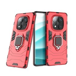 Funda para móvil Redmi Note 14 Pro 4G reforzada doble capa silicona y policarbonato soporte magnético