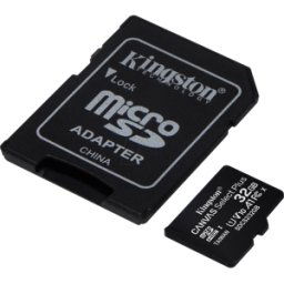 KINGSTON SDCS2/32GB - Tarjeta de memoria microSDHC de 32 GB, Canvas Select Plus