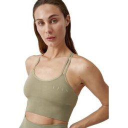 Born Living Yoga Top de mujer Sunset . Verde claro S