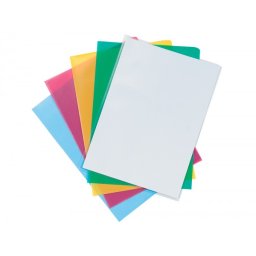 Carpeta dossier uñero plastico q-connect din a4 120 micras colores surtidos caja de 100 unidades