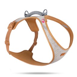 Arnés Curli Alpine Belka, gris - Talla 3XL: Perímetro torácico 70,2 - 78,9 cm