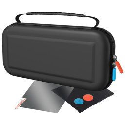Blackfire Kit de Viaje Funda/Cristal Templado/Grips/Gamuza para Nintendo Switch 2