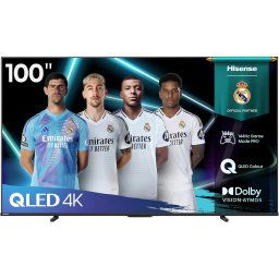 Hisense QLED 100E7Q Pro 100″ 4K 144Hz Gaming, Dolby Vision IQ, Sonido Premium
