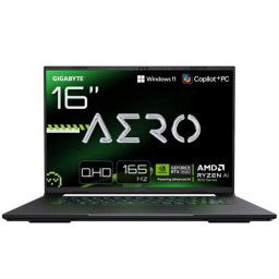 Portátil GIGABYTE AERO X16 1VH 16" AMD Ryzen AI 7 350 32GB 1TB SSD RTX 5060 QHD+ Copilot+ PC