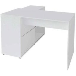 ID Kids Escritorio de esquina blanco