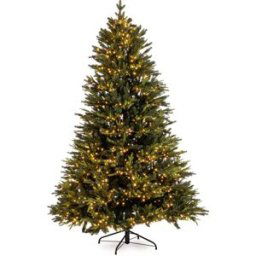 Bizzotto Árbol de navidad de 300 cm, 12396 ramas, 4000 luces led integradas