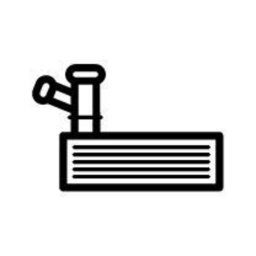 Radiador, batería de propulsión NRF 310507
